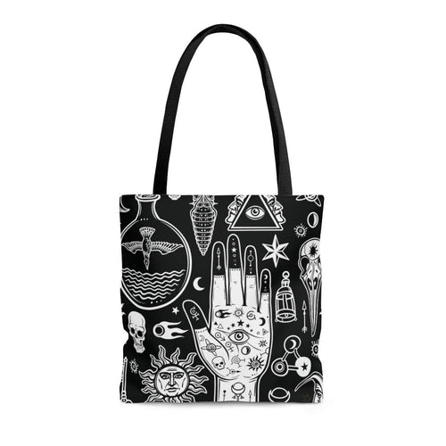Witchy Alchemy Pattern Tote Bag - TheCoolRuler