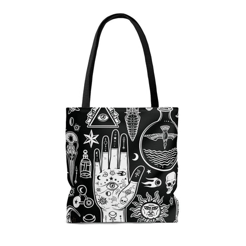 Witchy Alchemy Pattern Tote Bag - TheCoolRuler
