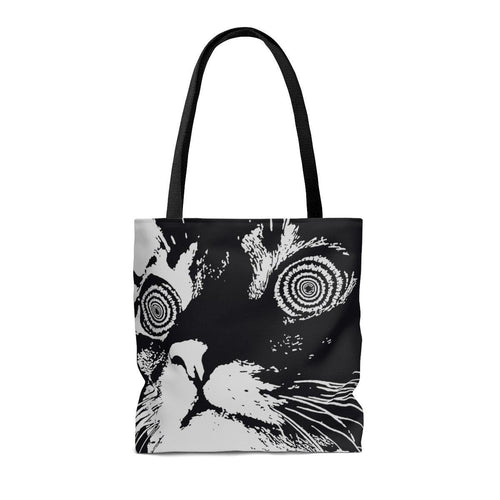 Psychedelic Kitty Tote Bag - TheCoolRuler